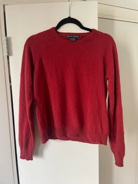 Ralph Lauren Women’s Crimson Crewneck Sweater